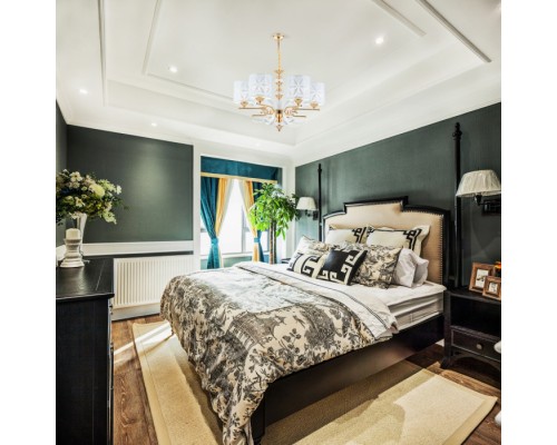 Подвесная люстра Florentia-2097 302097/6 Wh/Gd Arte Milano