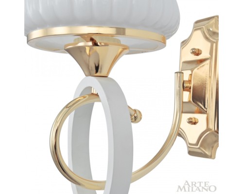 Бра Florentia-2387 302387/1W Wh/Gd Arte Milano