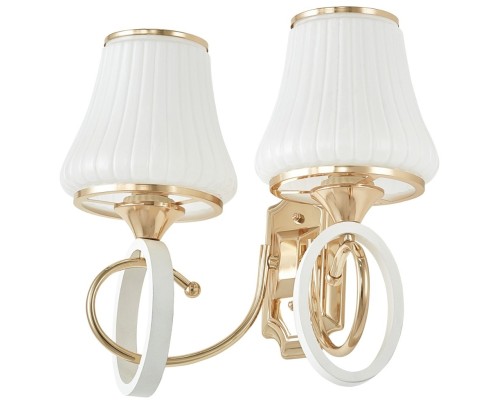 Бра Florentia-2387 302387/2W Wh/Gd Arte Milano