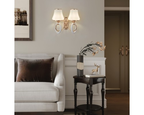 Бра Florentia-2387 302387/2W Wh/Gd Arte Milano