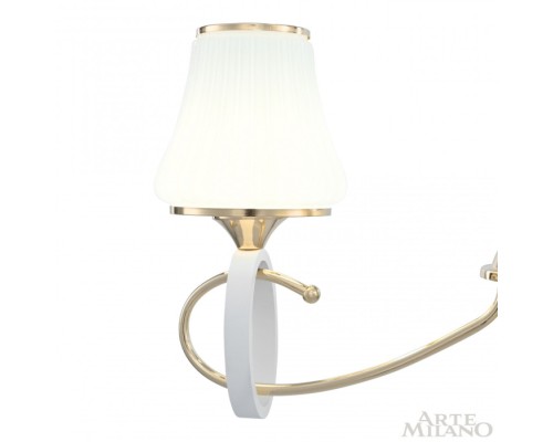Подвесная люстра Florentia-2387 302387/3 Wh/Gd Arte Milano
