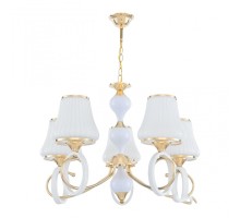 Подвесная люстра Florentia-2387 302387/5 Wh/Gd Arte Milano