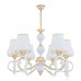 Подвесная люстра Florentia-2387 302387/6 Wh/Gd Arte Milano