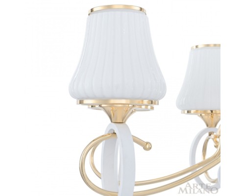 Подвесная люстра Florentia-2387 302387/6 Wh/Gd Arte Milano