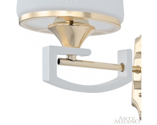 Бра Florentia-2457 302457/1W Wh/Gd Arte Milano