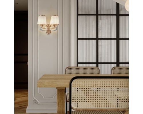 Бра Florentia-2457 302457/2W Wh/Gd Arte Milano