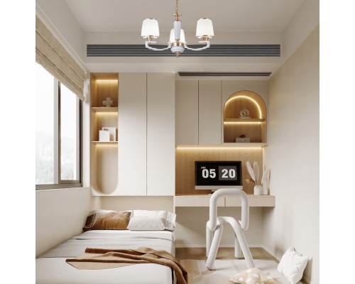 Подвесная люстра Florentia-2457 302457/3 Wh/Gd Arte Milano