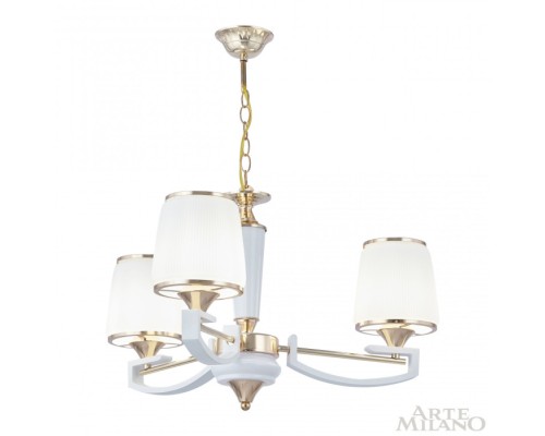 Подвесная люстра Florentia-2457 302457/3 Wh/Gd Arte Milano