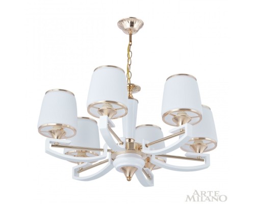 Подвесная люстра Florentia-2457 302457/6 Wh/Gd Arte Milano