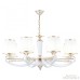 Подвесная люстра Florentia-2457 302457/8 Wh/Gd Arte Milano