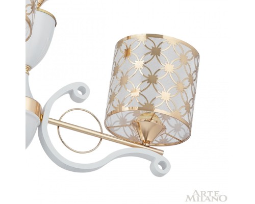 Подвесная люстра Florentia-3097 303097/3 Wh/Gd Arte Milano