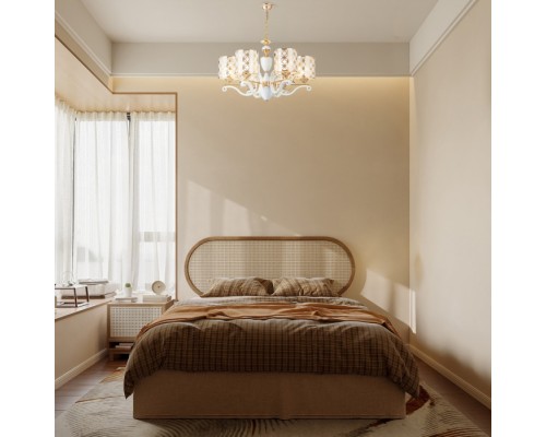 Подвесная люстра Florentia-3097 303097/6 Wh/Gd Arte Milano