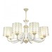 Подвесная люстра Florentia-3387 303387/8 Wh/Gd Arte Milano