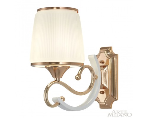 Бра Florentia-3857 303857/1W Wh/Gd Arte Milano