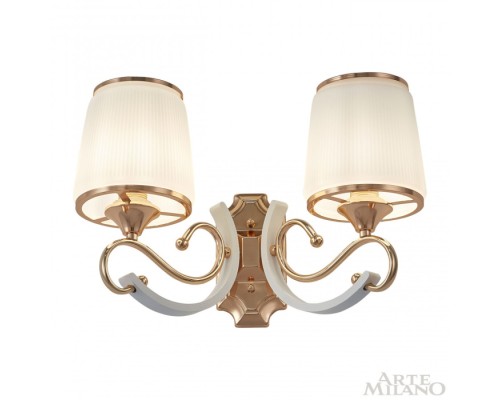Бра Florentia-3857 303857/2W Wh/Gd Arte Milano