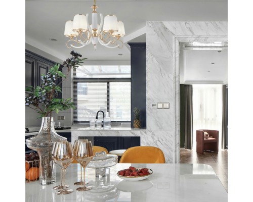 Подвесная люстра Florentia-3857 303857/5 Wh/Gd Arte Milano