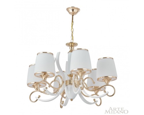 Подвесная люстра Florentia-3857 303857/6 Wh/Gd Arte Milano
