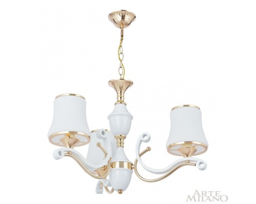Подвесная люстра Florentia-3987 303987/3 Wh/Gd Arte Milano
