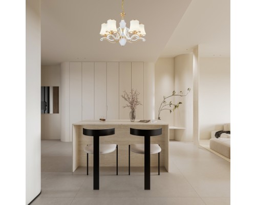 Подвесная люстра Florentia-3987 303987/5 Wh/Gd Arte Milano