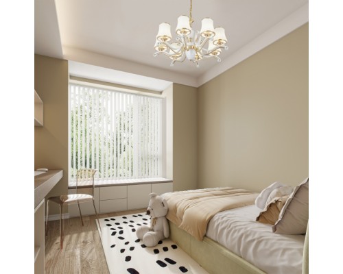 Подвесная люстра Florentia-3987 303987/8 Wh/Gd Arte Milano