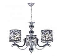 Подвесная люстра Florentia-4957 304957/3 Bk/Ni Arte Milano