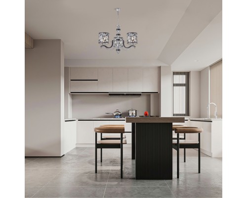 Подвесная люстра Florentia-4957 304957/3 Bk/Ni Arte Milano