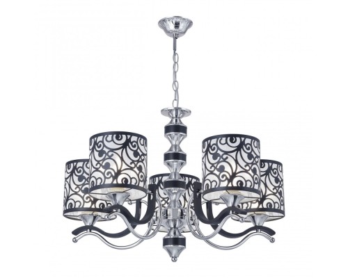 Подвесная люстра Florentia-4957 304957/5 Bk/Ni Arte Milano