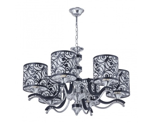 Подвесная люстра Florentia-4957 304957/6 Bk/Ni Arte Milano