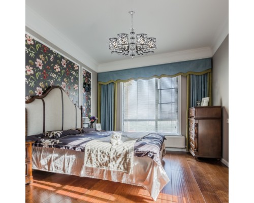 Подвесная люстра Florentia-4957 304957/6 Bk/Ni Arte Milano