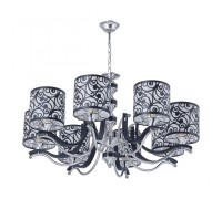 Подвесная люстра Florentia-4957 304957/8 Bk/Ni Arte Milano