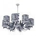 Подвесная люстра Florentia-4957 304957/8 Bk/Ni Arte Milano