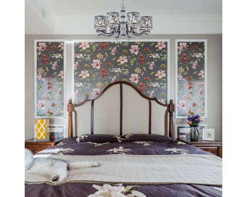 Подвесная люстра Florentia-4957 304957/8 Bk/Ni Arte Milano