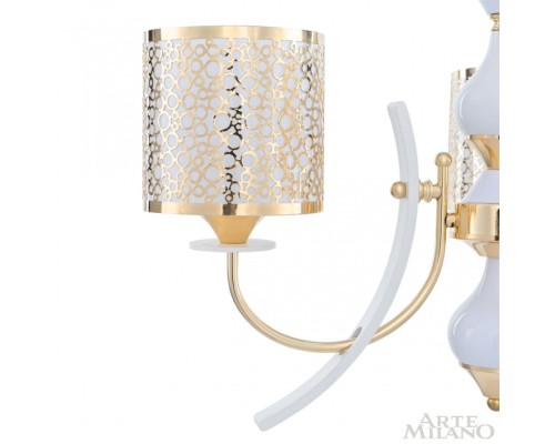 Подвесная люстра Florentia-6067 306067/3 Wh/Gd Arte Milano