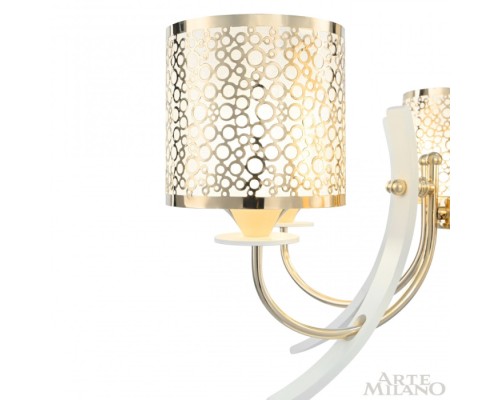 Подвесная люстра Florentia-6067 306067/6 Wh/Gd Arte Milano