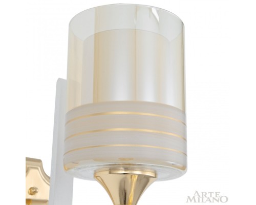 Бра Florentia-6087 306087/1W Wh/Gd Arte Milano