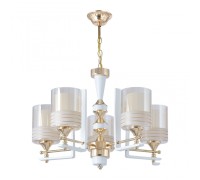 Подвесная люстра Florentia-6087 306087/5 Wh/Gd Arte Milano