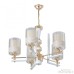 Подвесная люстра Florentia-6087 306087/5 Wh/Gd Arte Milano