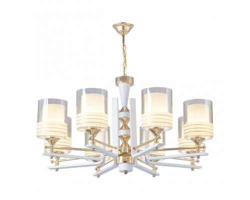 Подвесная люстра Florentia-6087 306087/8 Wh/Gd Arte Milano