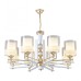 Подвесная люстра Florentia-6087 306087/8 Wh/Gd Arte Milano