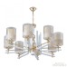 Подвесная люстра Florentia-6087 306087/8 Wh/Gd Arte Milano