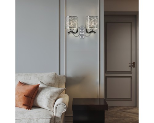 Бра Florentia-6787 306787/2W Bk/Ni Arte Milano