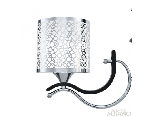 Подвесная люстра Florentia-6787 306787/3 Bk/Ni Arte Milano