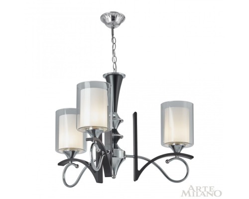 Подвесная люстра Florentia-9167 309167/3 Bk/Ni Arte Milano
