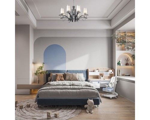 Подвесная люстра Florentia-9167 309167/8 Bk/Ni Arte Milano