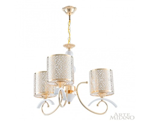 Подвесная люстра Florentia-9787 309787/3 Wh/Gd Arte Milano
