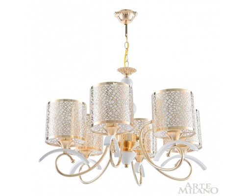 Подвесная люстра Florentia-9787 309787/6 Wh/Gd Arte Milano