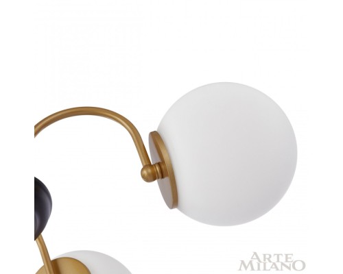 Потолочная люстра Napoli 312066/D850/6 BS/BK Arte Milano