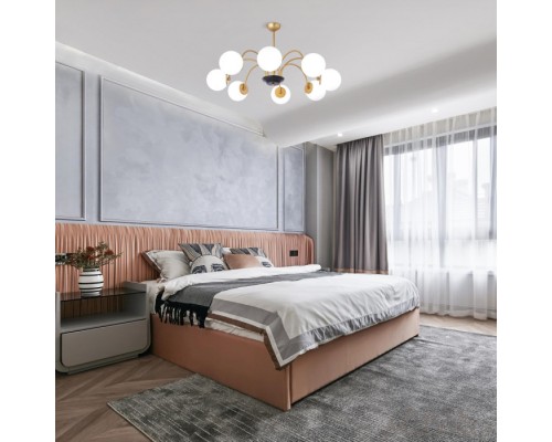 Потолочная люстра Napoli 312066/D940/8 BS/BK Arte Milano