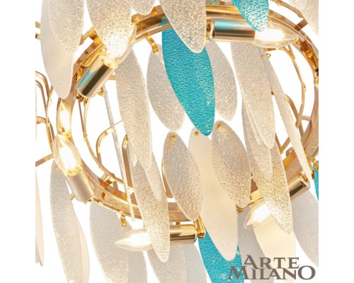 Подвесная люстра  7763B.D600.H300.E14.6 G Arte Milano