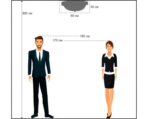 Потолочная люстра Pera Pera E 1.2.80.601 G Arti Lampadari
